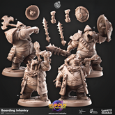 Boarding Infantry 3D-printed model